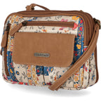 Multisac Zippy Triple Compartment Crossbody Bag