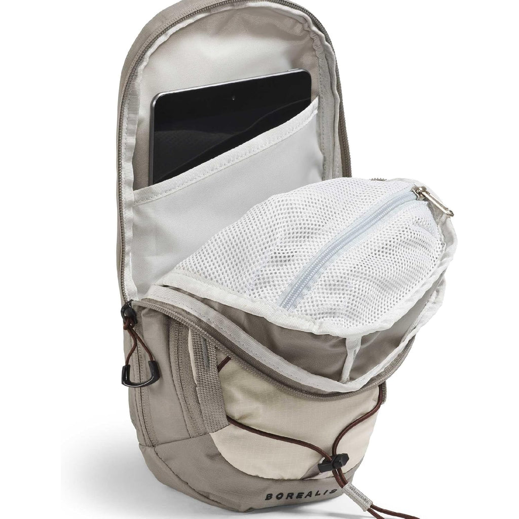 THE NORTH FACE Borealis SIing Bag | Crossbody Adjustable Strap, Water Repellent Finish, Multiple Compartments, Tablet Sleeve
