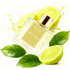 Reed Diffuser Set,3.38 Fl Oz (100 Ml) - Lemon Verbena Oil Diffusers With 6 Reed Sticks For Bathroom Shelf Decor