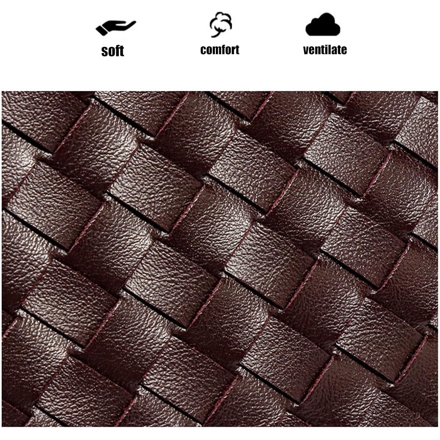 Mini Small Size Braided Luxury Leather Women'S Top Handle Handbag Fashion Travel Daily Satchel