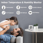 Temppro Tp49 3 Pieces Digital Hygrometer Indoor Thermometer Humidity Meter Mini Hygrometer With Temperature And Humidity Monitor Outdoor And Room Thermometer Weather Station (Previously Thermopro)