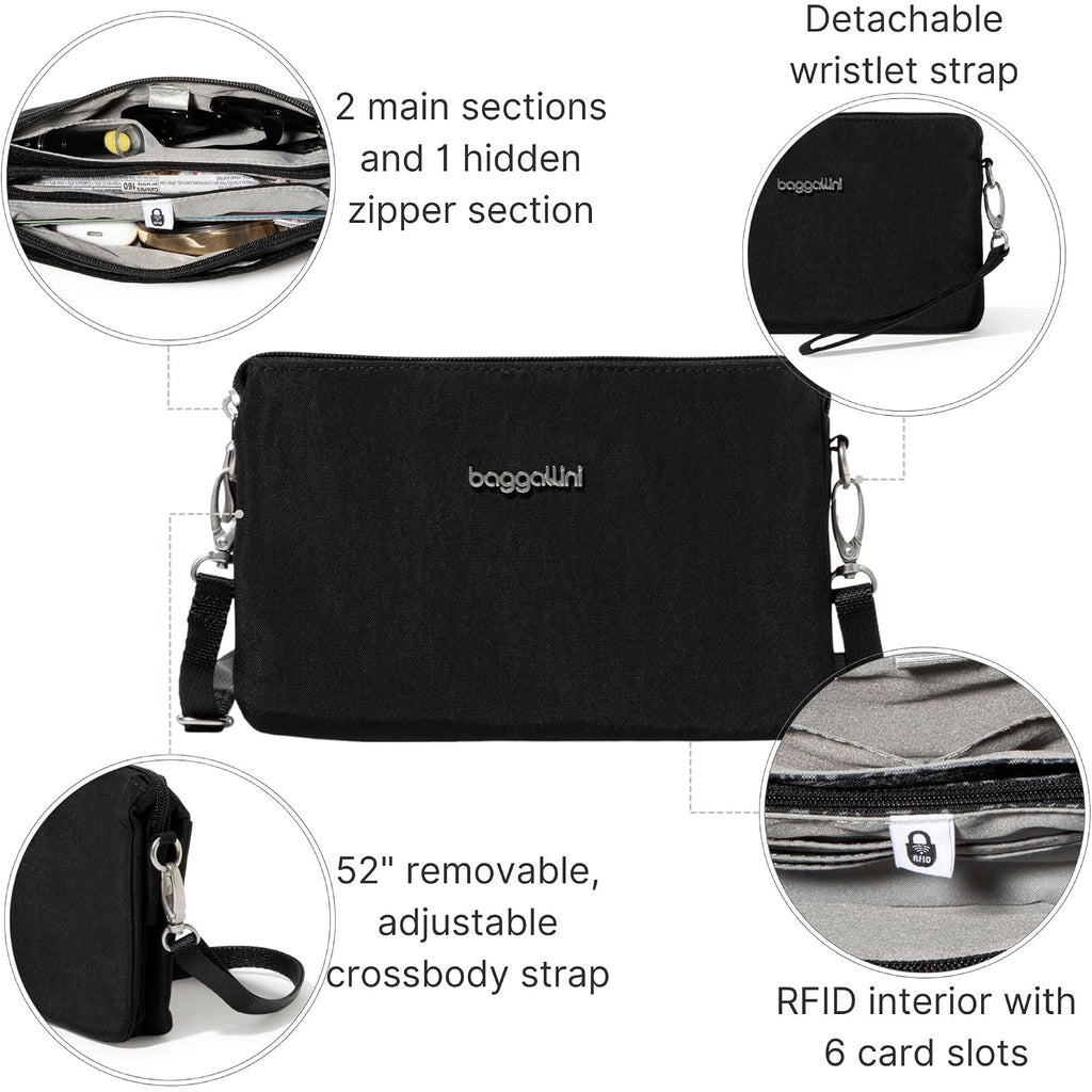 Baggallini Womens The Only Mini Bag