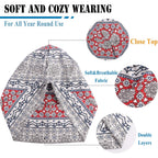 Cotton Slouchy Beanie Hip-Hop Soft Lightweight Running Beanie Adult Skull Hats Cap for Men Women Multicolor1-4pk
