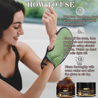 2 Pack Moroccan Black Soap Hammam, Morocco Body Scrub With Exfoliating Glove, Exfoliating Body Cleanser, Argan Oil & Eucalyptus – Deep Cleansing, Softens Skin
