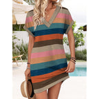 Wiholl Summer Dresses For Women Casual Tshirt Dress Midi Dresses Fashion Beach Vacation Clothes