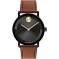 Movado Bold Evolution 2.0 Men'S Watch - Swiss Quartz Movement, Nappa Leather Strap - 3 Atm Water Resistance - Luxury Fashion Timepiece For Him - 40Mm