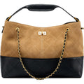 Soft Genuine Leather Lambskin Suede Quilted Bag,Carryall Top Handle Gold Chain Shoulder Shopping Bag