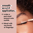E.L.F. Lock It Down Eyeshadow Primer, Smooth Creamy Eye Makeup Primer For Long-Lasting Eyeshadow, Intensifies Color, Helps Prevent Creasing, Vegan & Cruelty-Free