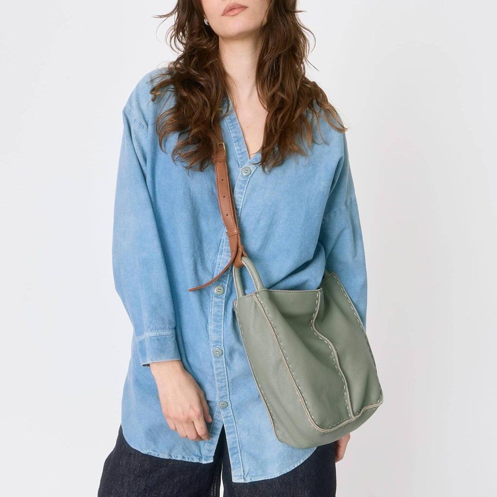 The Sak Los Feliz Crossbody Purse - Women's Leather Handbag For Everyday & Travel - Cross Body With Adjustable Shoulder Strap