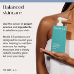 Medix 5.5 Glycolic Acid + Lactic Acid Exfoliating Body Wash Gel | Kp Bump Eraser | Aha Exfoliant Skin Care Body Cleanser | Keratosis Pilaris & Acne | Anti Aging Aha Foaming Body & Face Wash, 15 Fl Oz