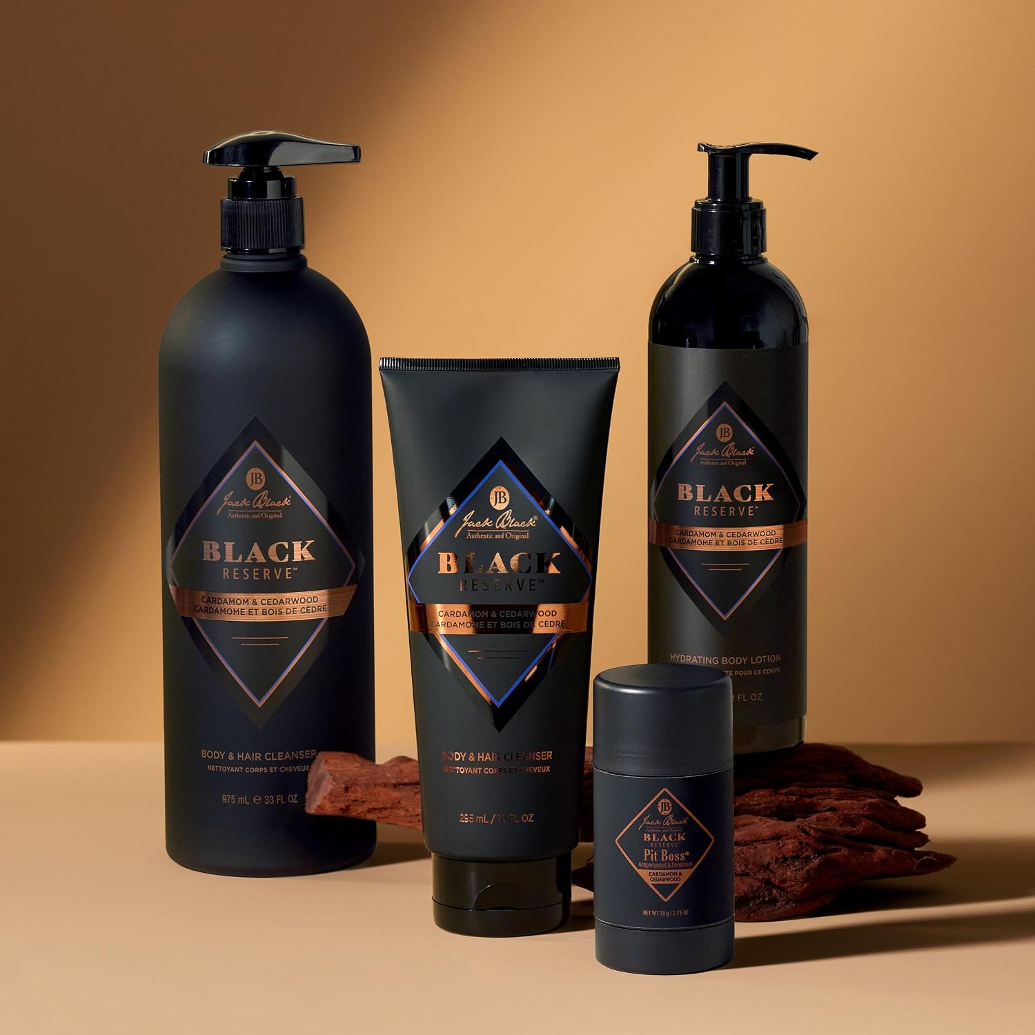 Jack Black - Black Reserve Hydrating Body Lotion With Cardamom & Cedarwood, 12 Oz.