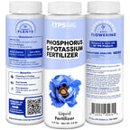 Phosphorus & Potassium Fertilizer – Liquid Bloom Booster For Strong Roots, Better Blooms & Improved Fruit Development, 8 Oz