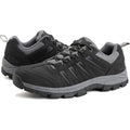 Ol Outjet Legend Men'S Waterproof Hiking Shoes Leather Comfortable Lightweight Anti-Slip Outdoor Walking Work Sneakers