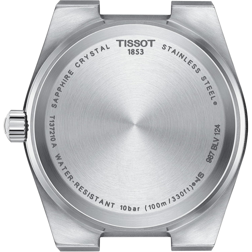 Tissot Unisex Tissot Prx 35Mm Quartz Watches, Grey, Stainless Steel, 11 (T1372101111100)