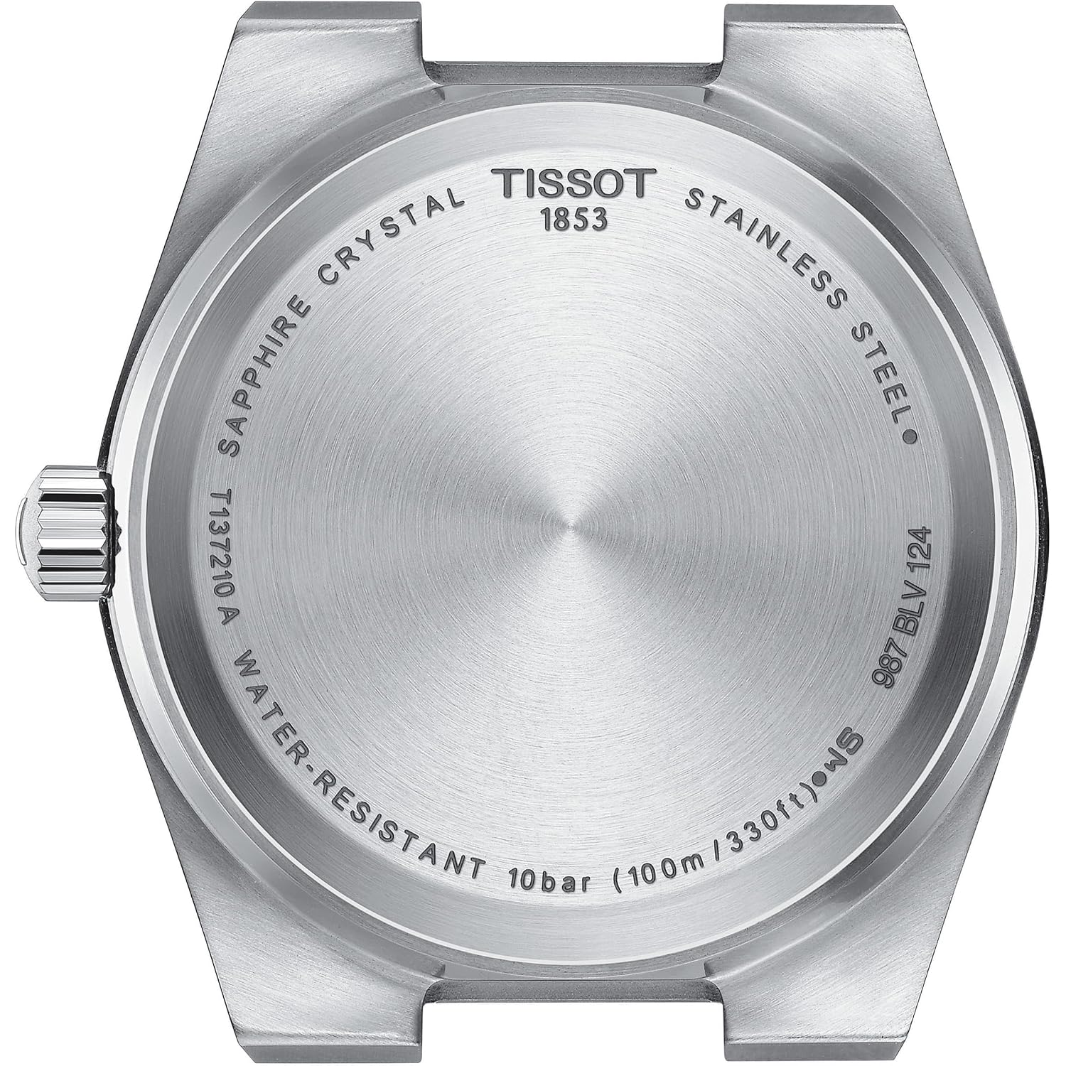 Tissot Unisex Tissot Prx 35Mm Quartz Watches, Grey, Stainless Steel, 11 (T1372101111100)
