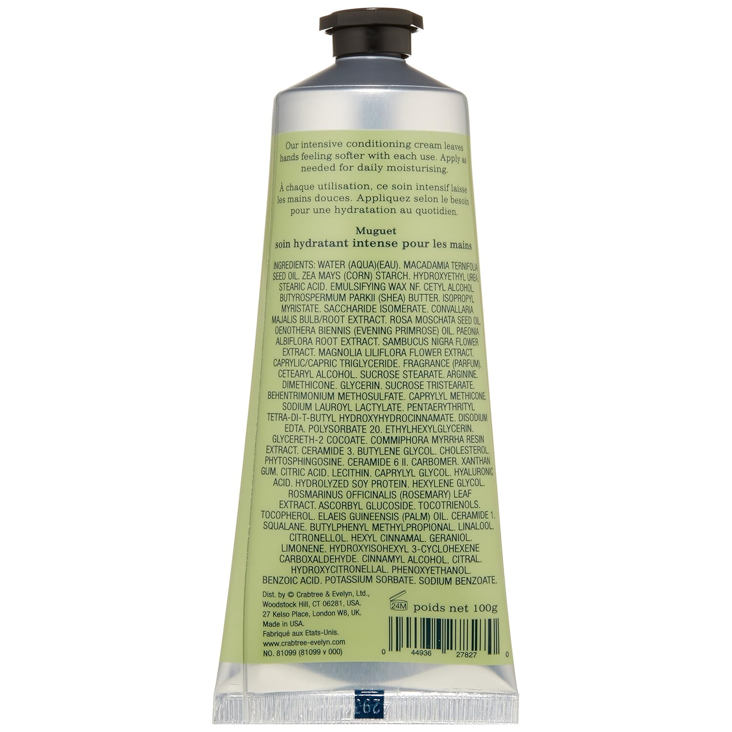 Crabtree & Evelyn Ultra-Moisturising Hand Therapy, Lily, 3.5 oz