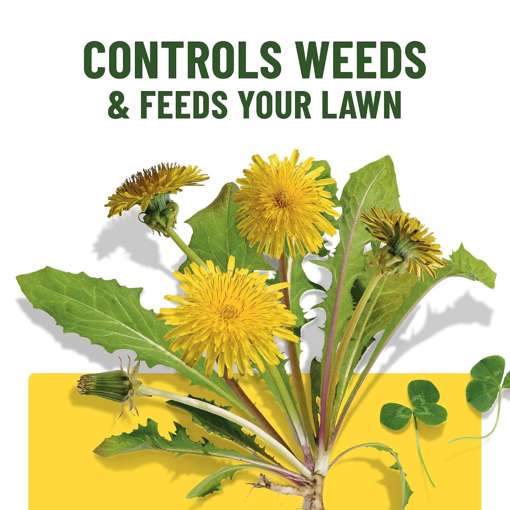Scotts Turf Builder Liquid Lawn Food Plus Weed Control, 32 Fl. Oz. | Liquid Weed Killer And Grass Fertilizer, Hose-End Applicator