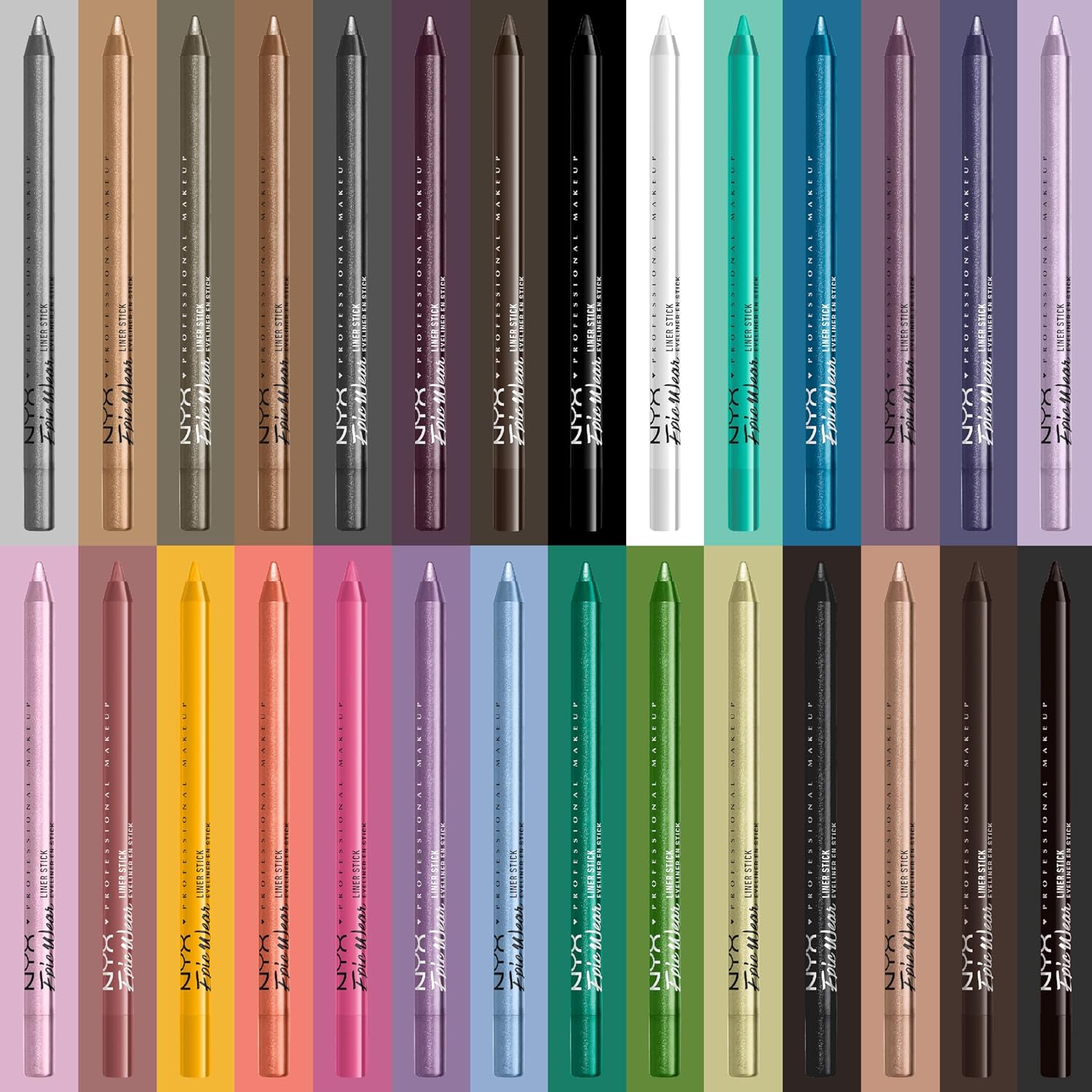 Nyx Professional Makeup Epic Wear Liner Stick, Long-Lasting Eyeliner Pencil - Burnt Sienna