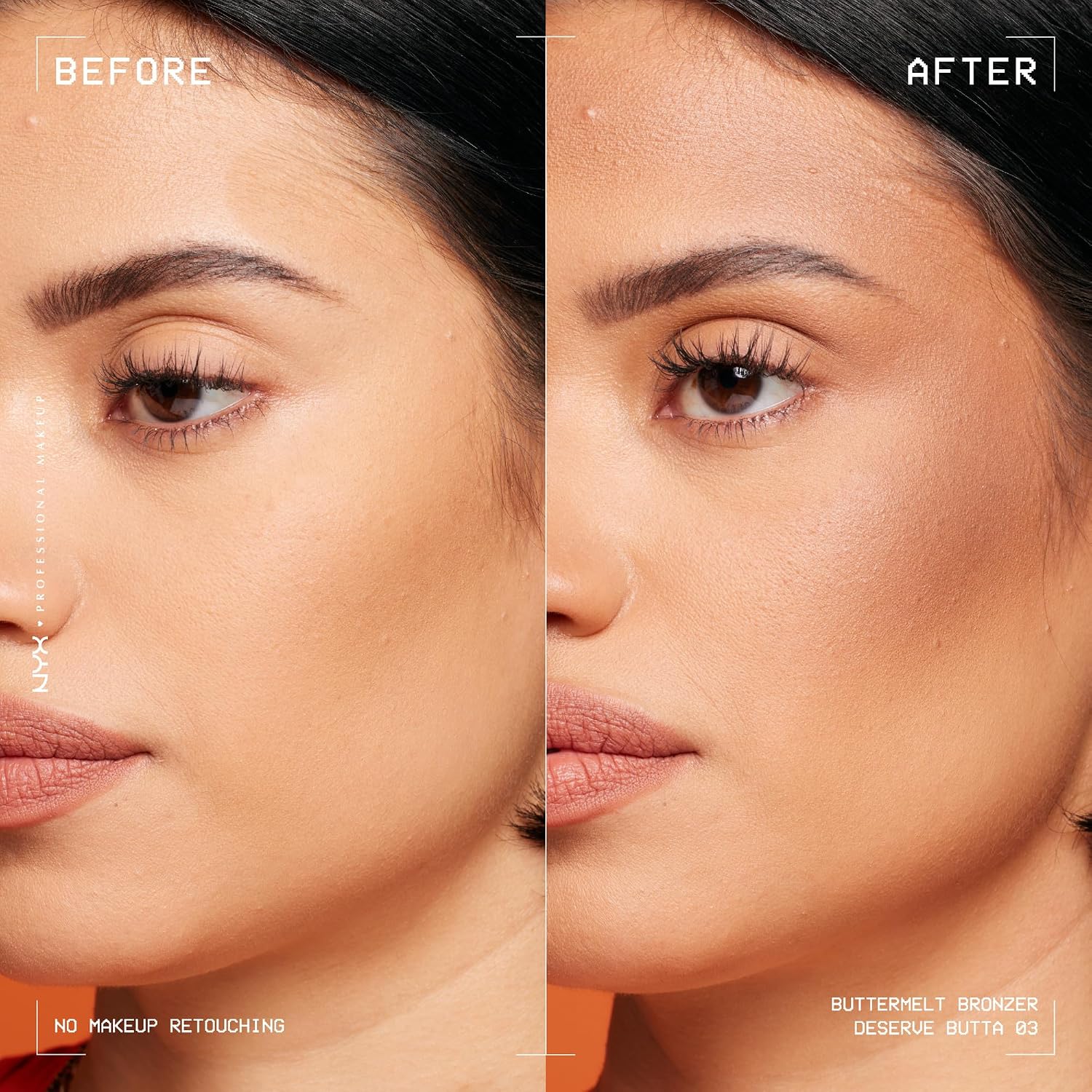 Nyx Professional Makeup Matte Buttermelt Bronzer, Longwear Face Makeup With Up To 12 Hours Of Wear, Vegan Formula - Deserve Butta (Light Medium Cool)