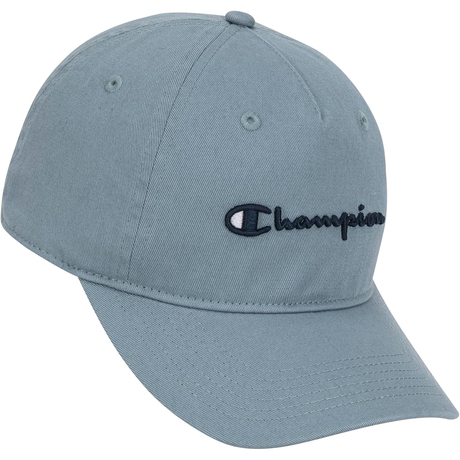 Champion Women's Script Embroidery Washed Cotton Twill Adjustable Baseball Cap