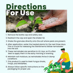 The Environmental Factor Nemaknights Slow-Release Nematodes - Biological Pest Control For Fungus Gnats, Thrips, & Whiteflies (280G, Treats Up To 50 Planters)