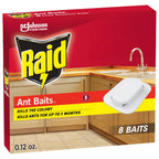 Raid Ant Killer Baits, Child Resistant Bug Killer For Indoor Home Use, 0.24 Oz, 8 Count