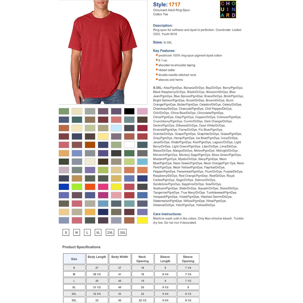 Comfort Colors Adult Short Sleeve Tee, Style G1717
