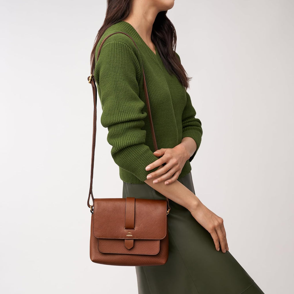 Fossil Women'S Kinley Large Or Small Crossbody Purse Handbag For Women