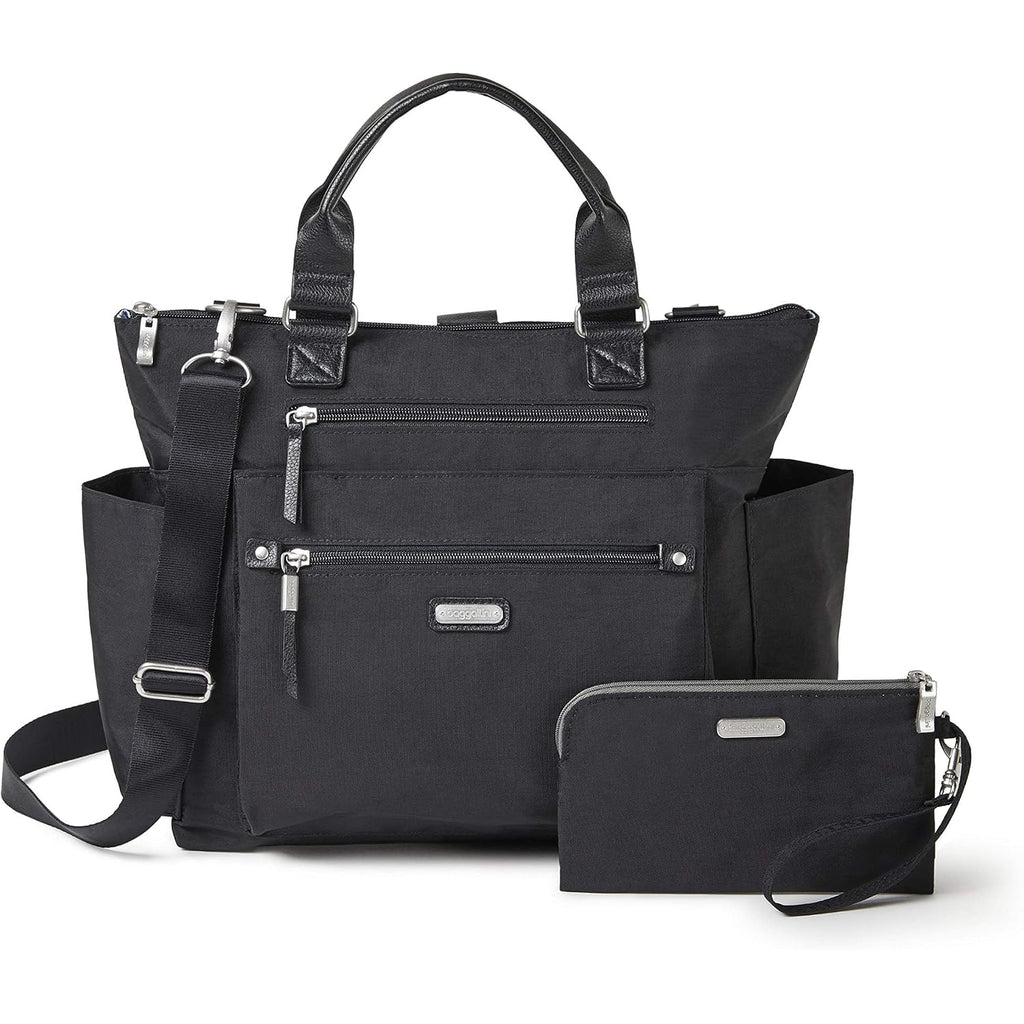 3-In-1 Convertible Backpack Tote Handbag - 15X12" Lightweight Travel Bag W/ Rfid Phone Wristlet