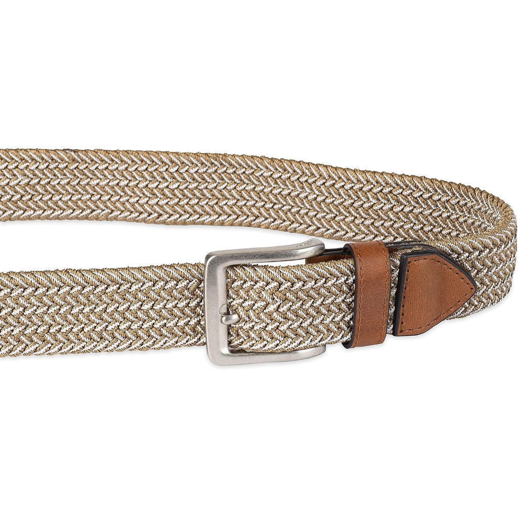 Tommy Bahama Men'S Two Tone Stretch Web Belt