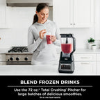 Ninja Professional Plus Blender with Auto-iQ | Smoothie and Ice Cream Maker, Frozen Drink Mixer, Margarita Machine | 3 Auto-iQ Presets, 1400W, 72-oz. Total Crushing Pitcher | Dark Grey | BN701