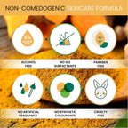 Turmeric Body Scrub, Face & Body Exfoliating Scrub, 7.8 Oz | Weekly Polish Step • Shower Skincare Routine • Soft Refreshed Feel