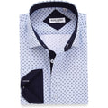 Alex Vando Mens Printed Dress Shirts Long Sleeve Regular Fit Button Down Shirt