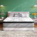 Queen Mattress, 12 Inch Hybrid Matress With Memory Foam & Individual Pocket Springs, Queen Size Mattress In A Box, Pressure Relief, Edge Support, Motion Isolation