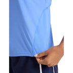 Reebok Women'S Small Logo Short Sleeve Crewneck T-Shirt, Lightweight, Moisture Wicking
