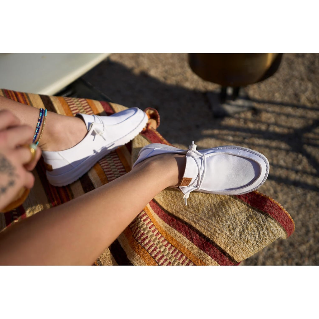 Heydude Women'S Wendy Stretch Canvas Slip On Shoes | Easy On Loafer