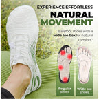 Hike Footwear Hf Signature Healthy & Non-Slip Breathable Barefoot Shoesfor Women Men, Wide Toe Flexible, Lightweight Daily Wear Walking Shoes Unisex