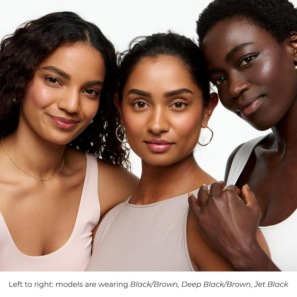WUNDERBROW Eyebrow Gel, Waterproof, Smudgeproof, Long Lasting, Shade: Black/Brown, Vegan and Cruelty-Free