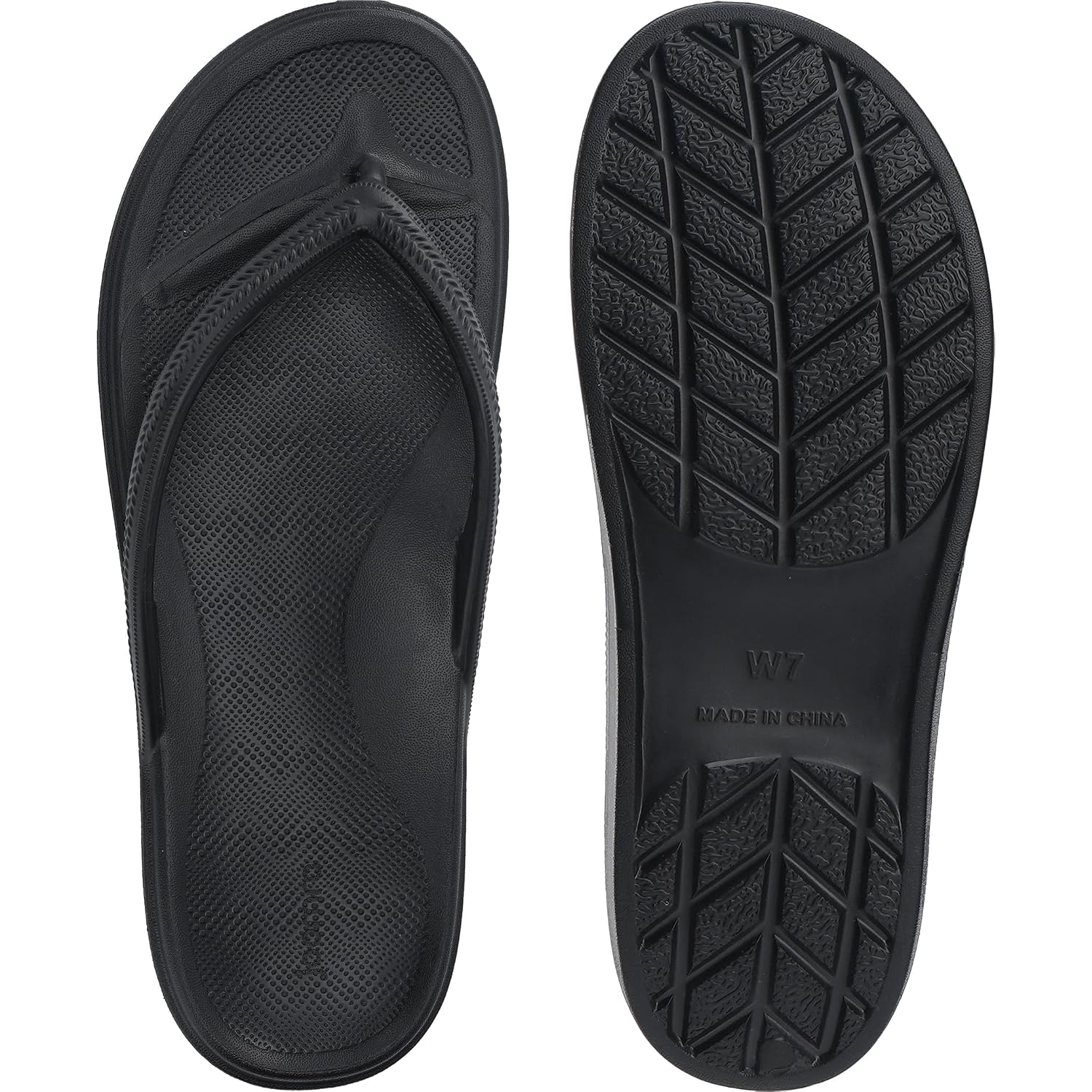 Joomra Women'S Arch Support Flip Flops Orthopedic Plantar Fasciitis Thong Sandals