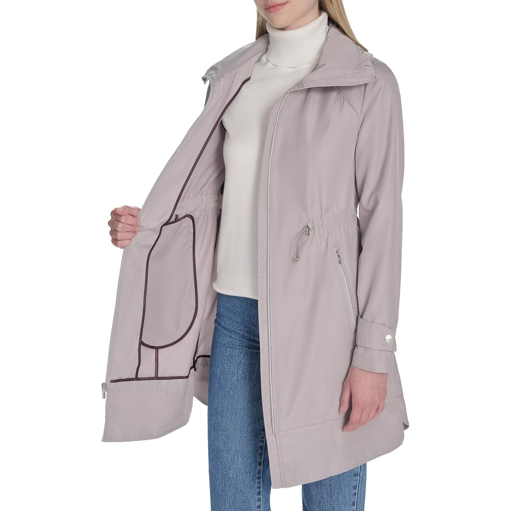 Cole Haan Women'S Travel Packable Rain Jacket