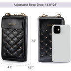 Montana West Crossbody Cell Phone Purse For Women Rfid Blocking Cellphone Wallet