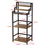 5-Tier Trapezoidal Liquor Cabinet Bar For Home, Stepped Wine Rack Freestanding Floor, Corner Syrup & Whiskey Stand, Large-Capacity Alcohol Bottle Storage Display Shelf Living Room, Patent Pending