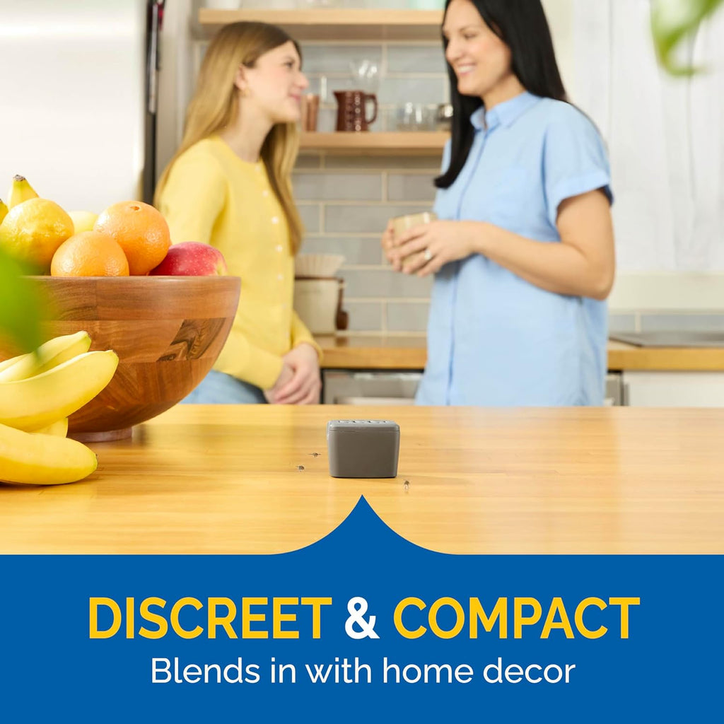 Hot Shot Flying Insect Trap, Discreet, Hassle-Free Trap Attracts, Captures House And Fruit Flies, 24/7 Continuous Attraction, No Plug-In Or Electricity Needed, 6 Count 984Ml Each, 0.2 Kilograms