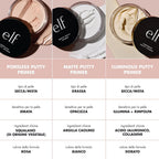 E.L.F. Poreless Face Primer, Skin-Perfecting & Lightweight, Long Lasting, Smooths & Preps To Create Flawless Base, Infused With Tea Tree And Vitamins A & E, 2 Fl Oz