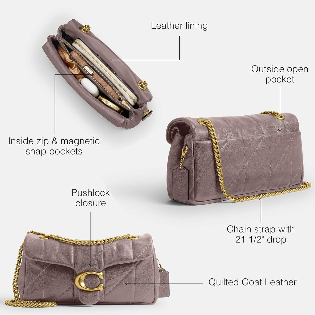 Coach Women'S Soft Quilted Tabby Shoulder Bag