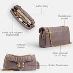 Coach Women'S Soft Quilted Tabby Shoulder Bag