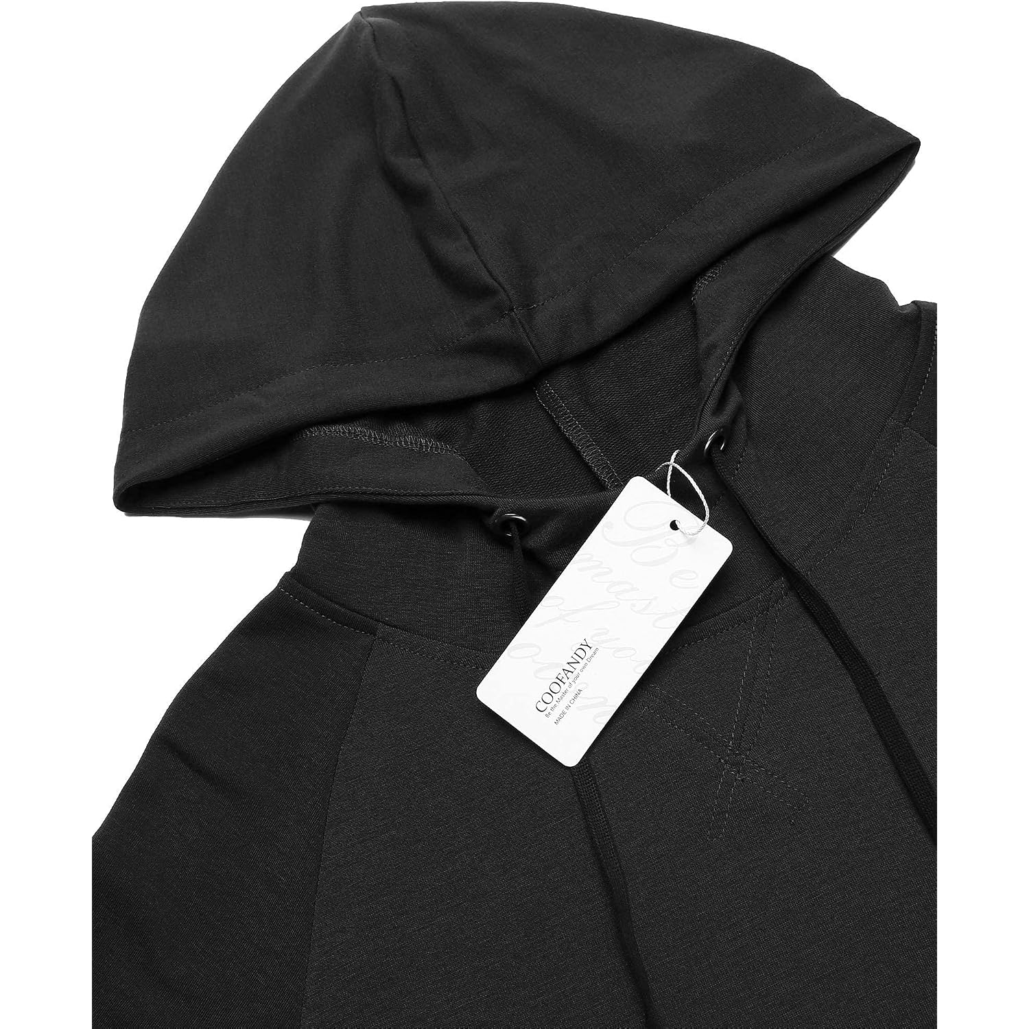 Coofandy Men'S Short Sleeve Hoodie Workout Gym Sweatshirt Muscle Fit Fashion Athletic Hoodies Pullover Cotton Hooded T-Shirts