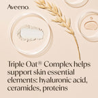Aveeno Skin Relief Body Wash With Triple Oat Complex, Fragrance-Free, Gentle Daily Body Wash For Sensitive Skin Leaves Itchy, Dry Skin Feeling Soothed & Moisturized, Value Size 33 Fl Oz