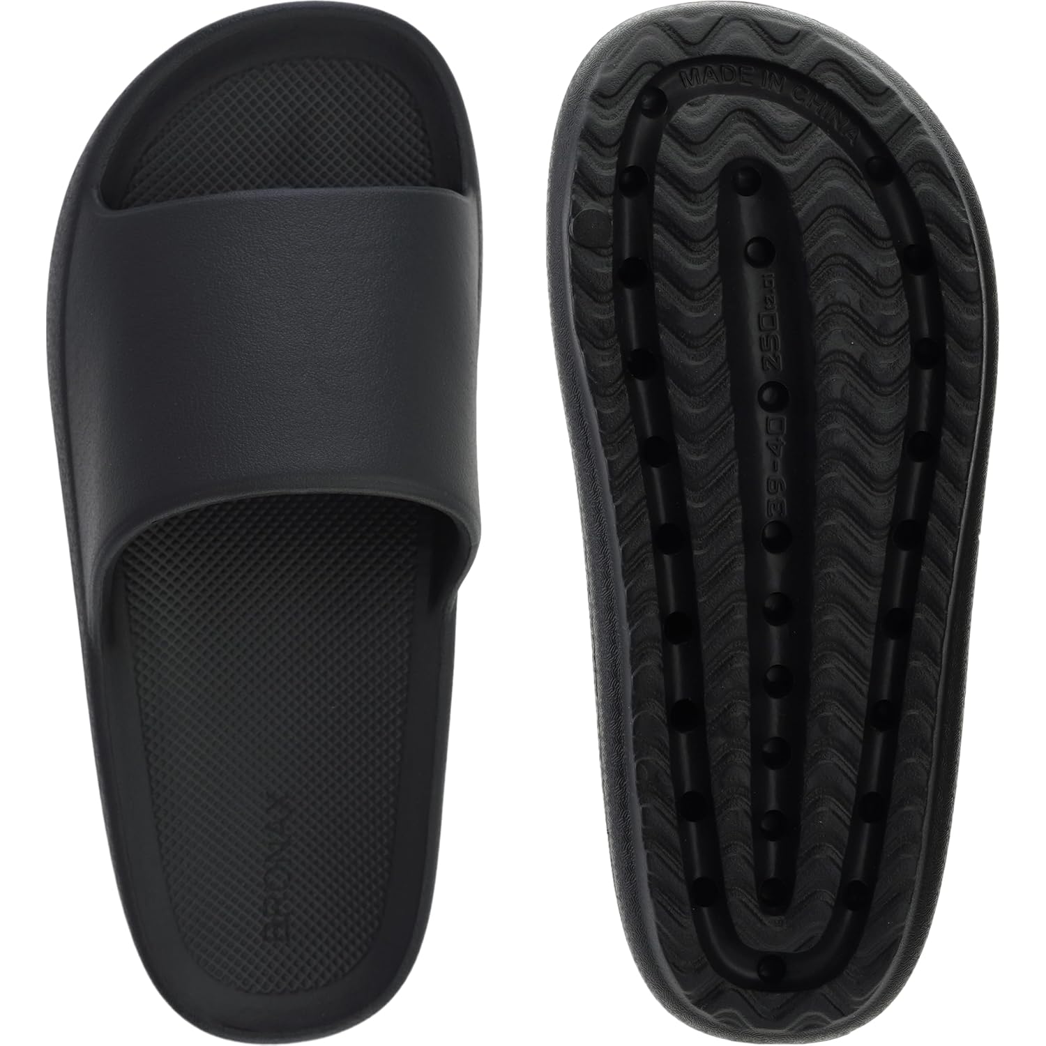 Bronax Arch Support Slides For Women And Mens | Cushioned Thick Sole Pain Relief Slippers