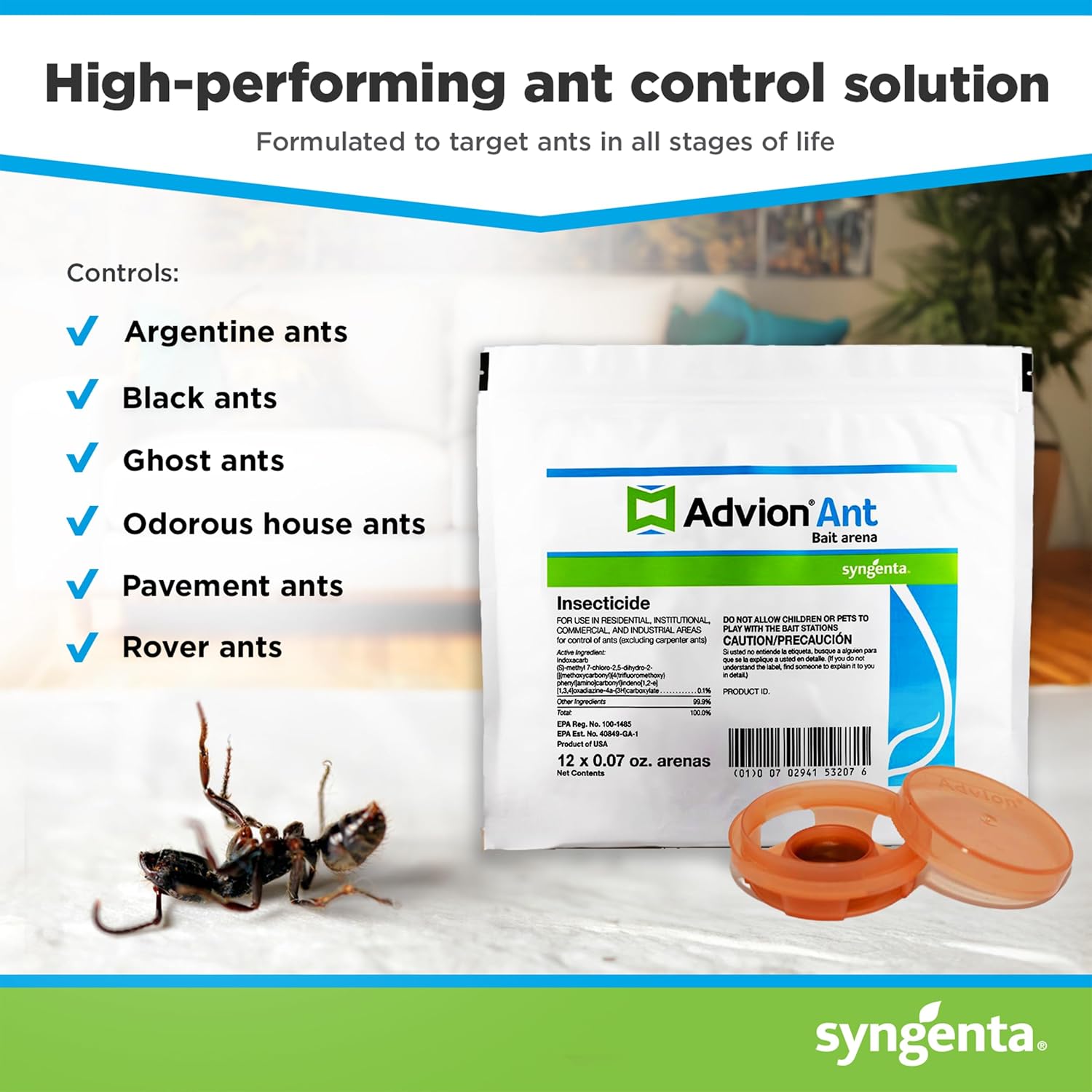 Advion Ant Bait Arena 12Ct